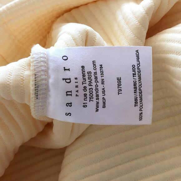 Sandro Short Sleeve Jersey Sweatshirt - Picture 11 of 11